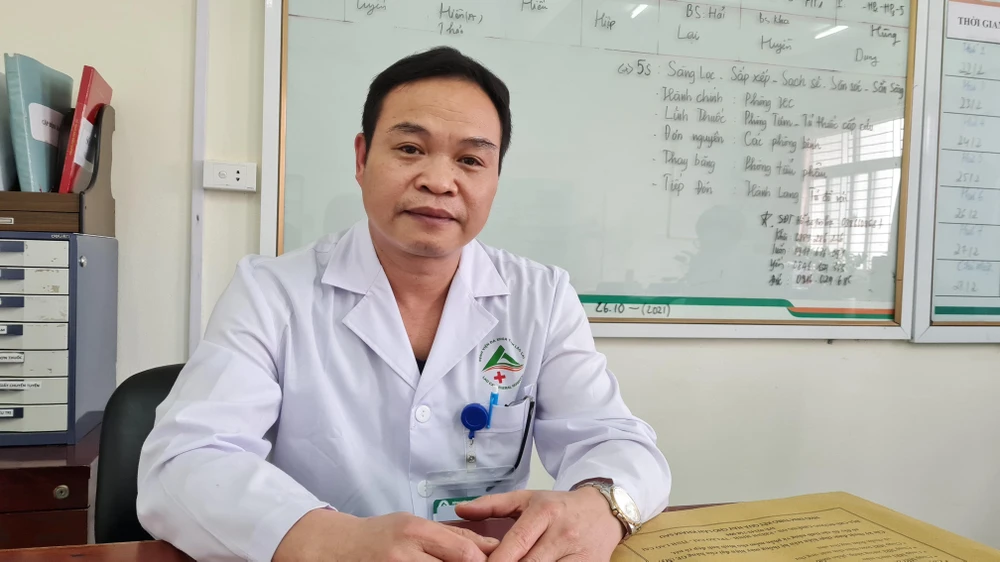 Bác sỹ Nguyễn Văn Hải. (Ảnh: Hương Thu/TTXVN)