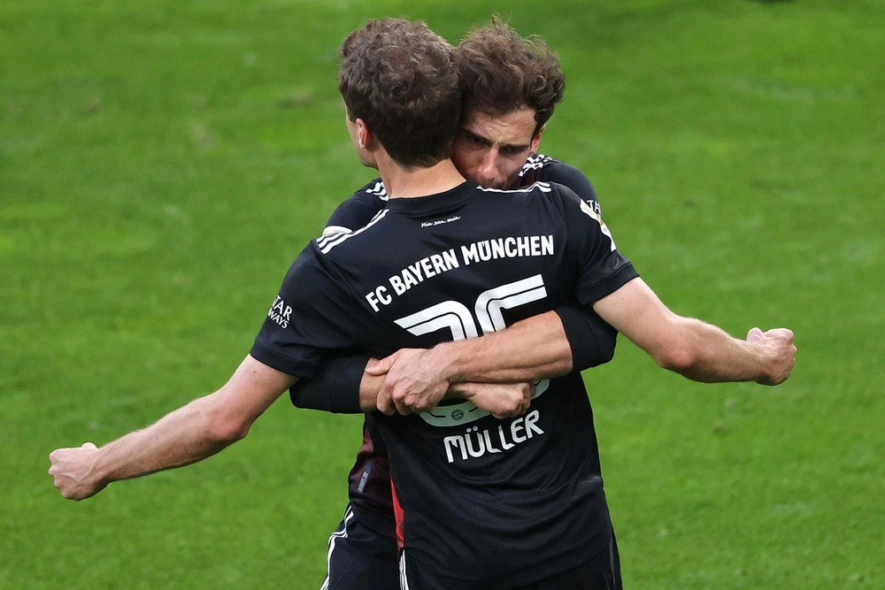 Muller và Leon giúp Bayern chiến thắng. (Nguồn: Getty Images)