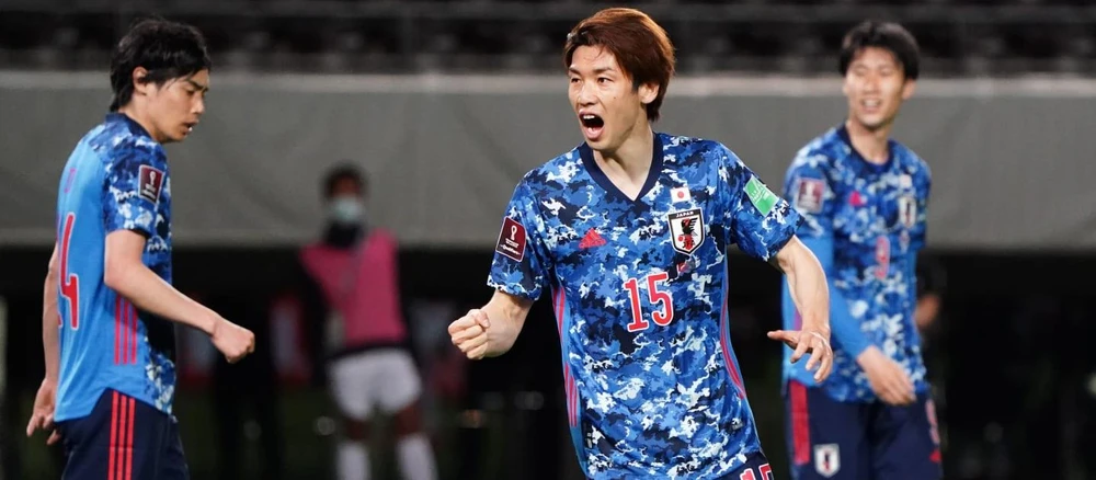 Yuya Osako ghi 5 bàn, giúp Nhật Bản giành quyền đi tiếp tại vòng loại World Cup 2022 khu vực châu Á. (Nguồn: Getty Images)