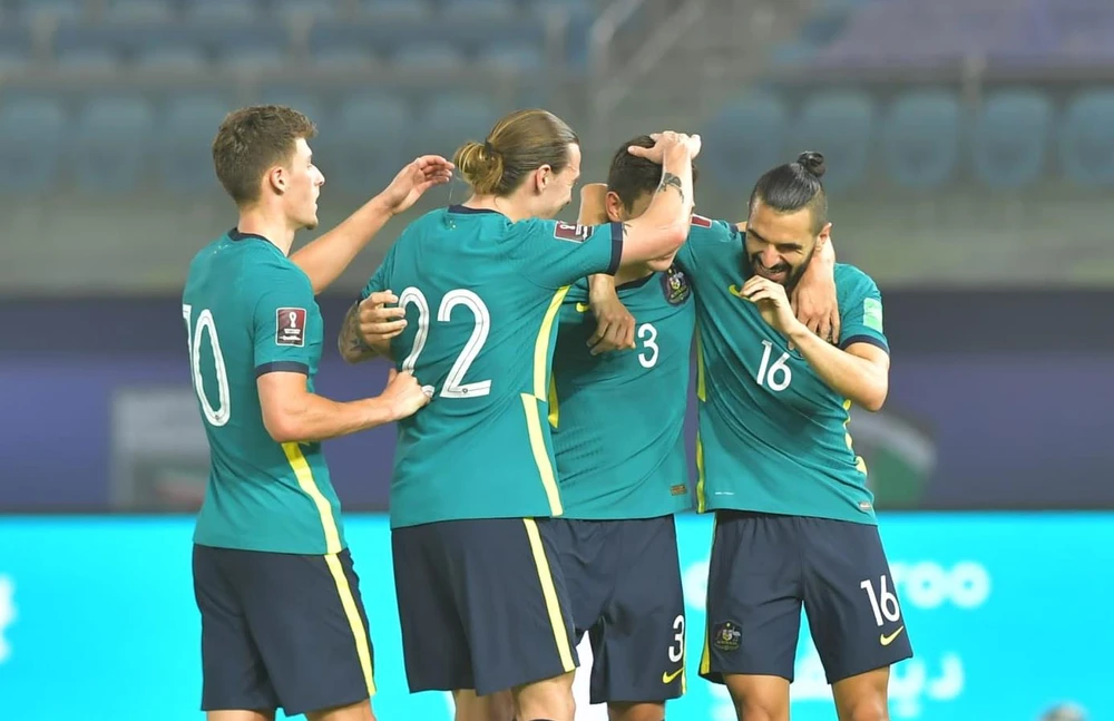 Tuyển Australia đã giành quyền đi tiếp tại vòng loại World Cup 2022. (Nguồn: Getty Images)
