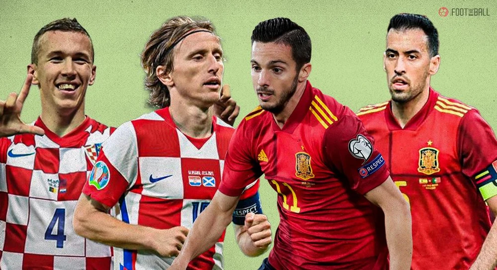 Croatia hay Tây Ban Nha sẽ giành vé đi tiếp? (Nguồn: foottheball)