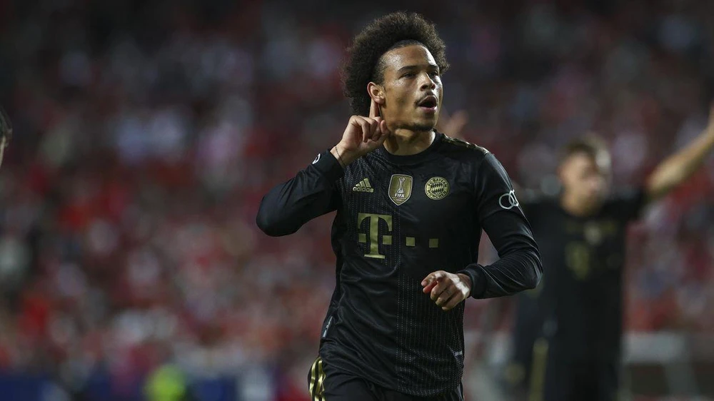 Sane tỏa sáng mang chiến thắng về cho Bayern. (Nguồn: Getty Images)