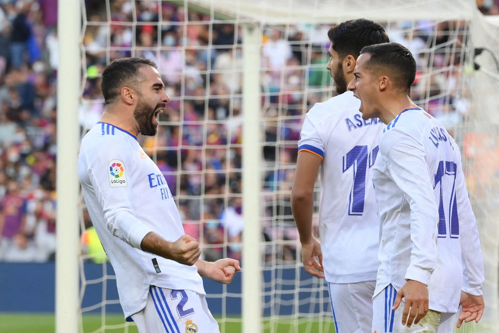 Real giành trọn 3 điểm trên sân của Barcelona. (Nguồn: AFP)