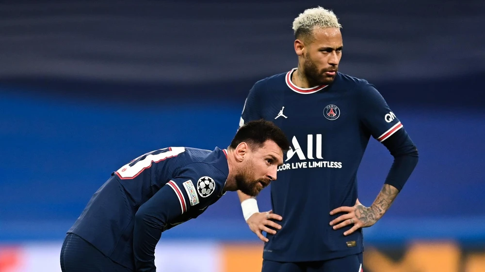 Messi và Neymar không có tên trong danh sách đề cử Quả bóng Vàng 2022. (Nguồn: Getty Images)