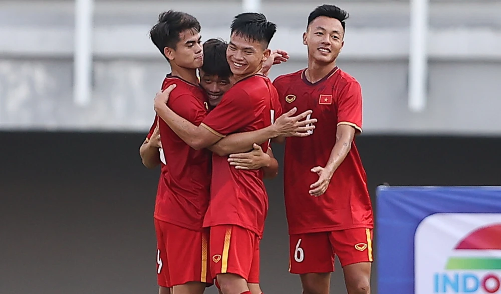 Đội tuyển U20 Việt Nam giành vé đến với Vòng chung kết U20 châu Á 2023 sau khi vượt qua vòng loại vào tháng Chín vừa qua. (Ảnh: VFF) 