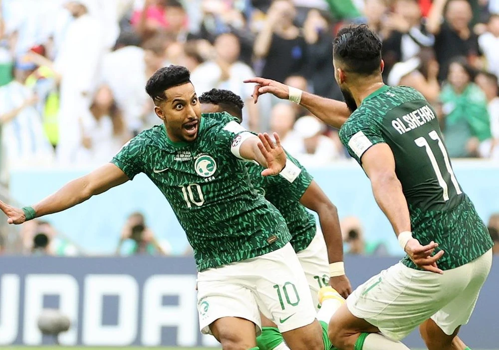 Saudi Arabia gây sốc trước Argentina. (Nguồn: Getty Images)