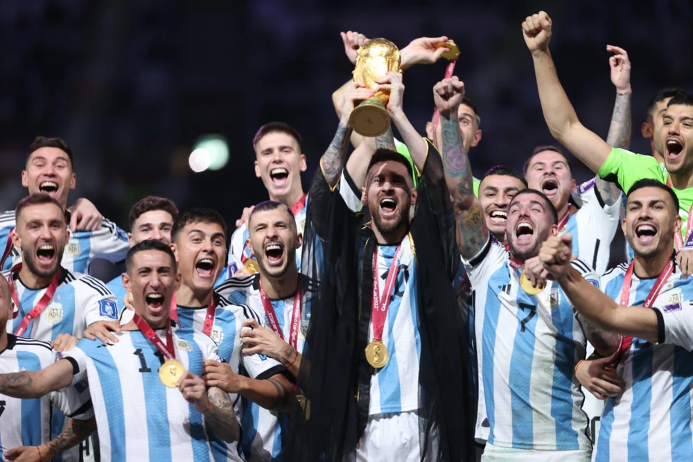 Argentina vô địch World Cup 2022. (Nguồn: Getty Images)