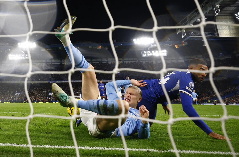 Chelsea và Man City chia điểm tại Stamford Bridge. (Nguồn: Getty Images)