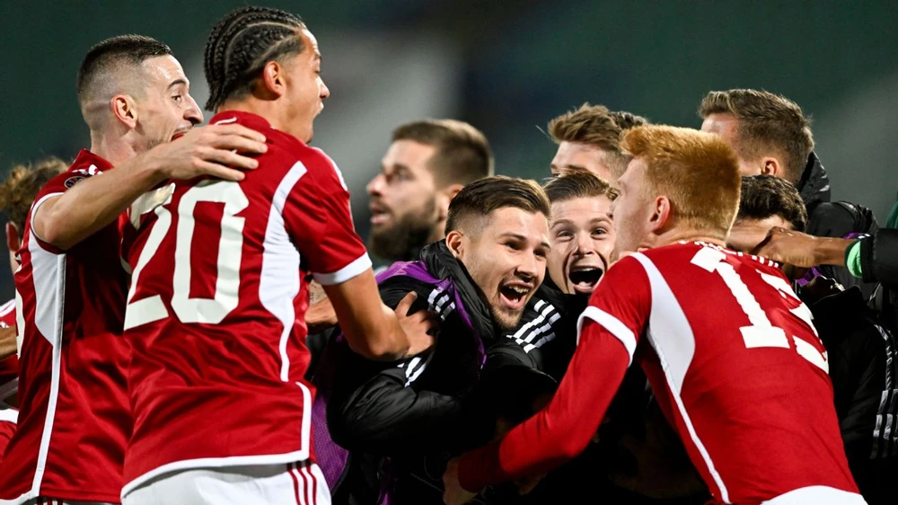 Đội tuyển Hungary giành quyền dự Vòng Chung kết EURO 2024. (Nguồn: Getty Images)