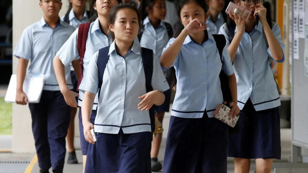 Một học sinh Singapore có thành tích học tập cao hơn các bạn cùng lứa ở các nước khác từ 3-5 năm học. (Nguồn: Reuters)