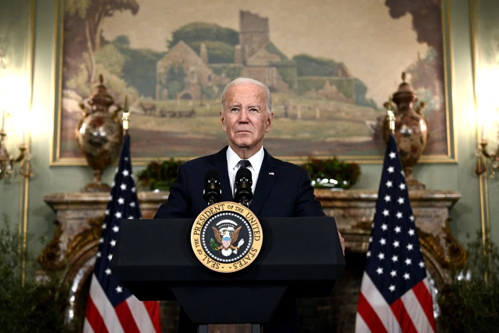 Tổng thống Mỹ Joe Biden. (Ảnh: AFP/TTXVN)