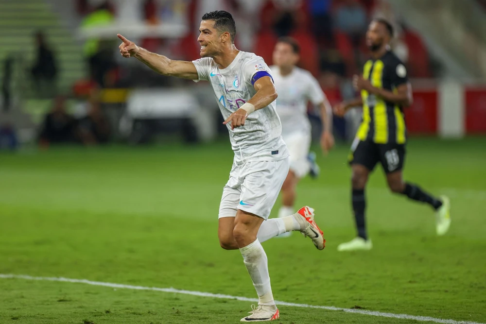 Ronaldo đã ghi 53 bàn thắng trong năm 2023. (Nguồn: Getty Images)