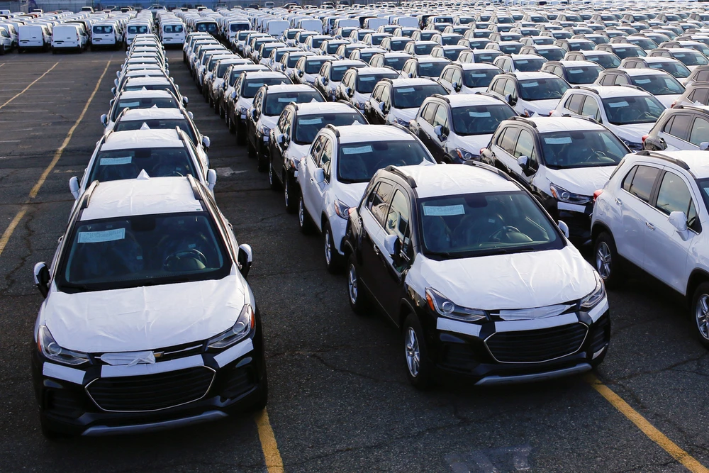 Khoảng 15,5 triệu xe đã được bán ra trong cả năm, tăng gần 13% so với năm 2022. (Nguồn: Reuters)