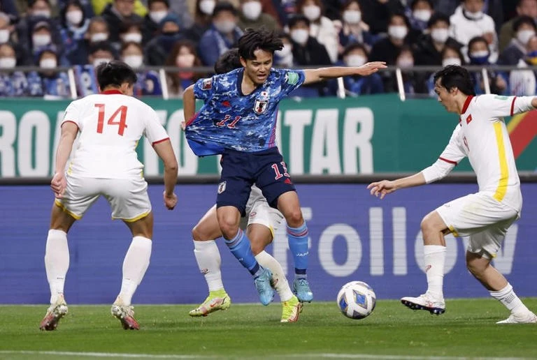 Nhật Bản sẽ là thách thức không dễ dàng với Đội tuyển Việt Nam tại Asian Cup 2023. (Nguồn: Reuters)