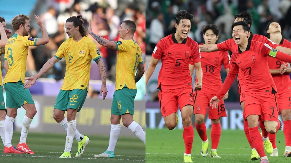 Australia hay Hàn Quốc sẽ giành vé vào bán kết Asian Cup 2023? (Nguồn: AFC)