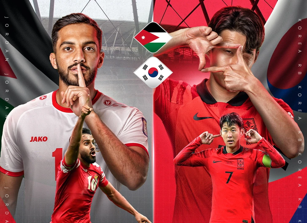 Jordan hay Hàn Quốc sẽ giành vé chung kết Asian Cup 2023? (Nguồn: AFC)