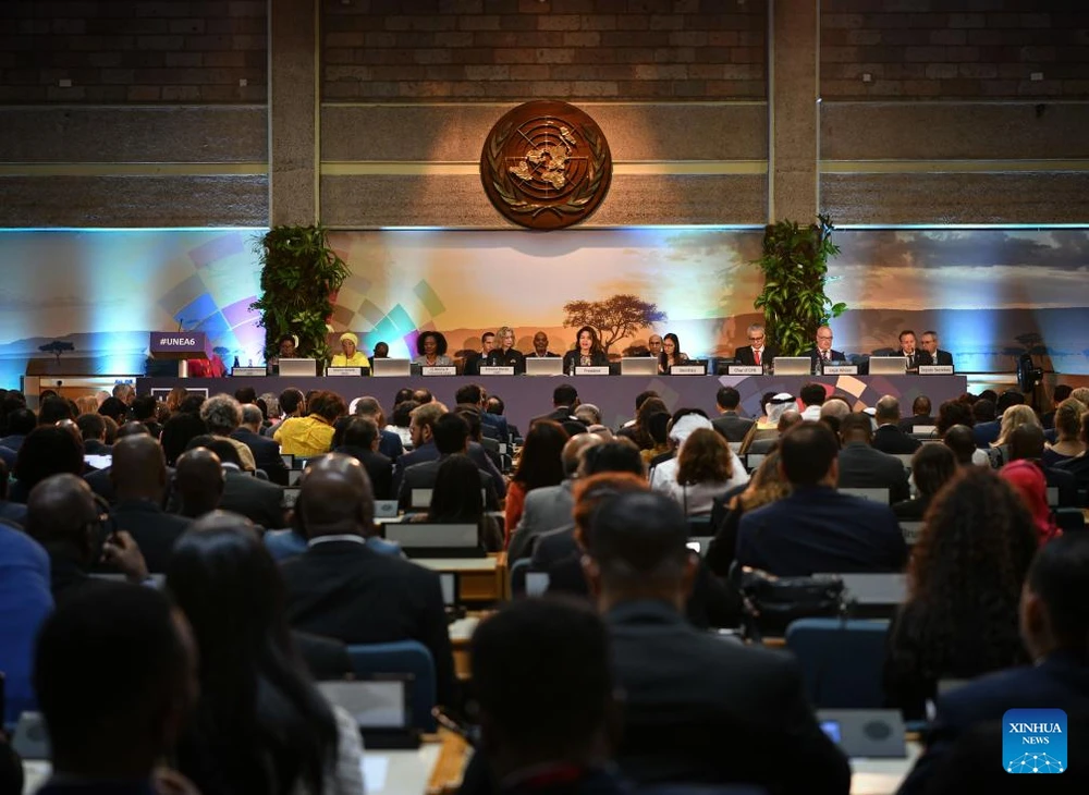 Kỳ họp thứ 6 Đại hội đồng Môi trường Liên hợp quốc dự kiến diễn ra từ ngày 26/2-1/3. (Nguồn: Xinhua)