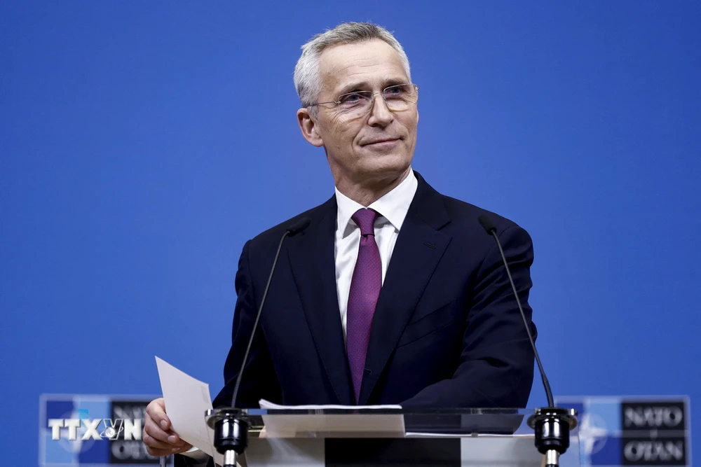 Tổng thư ký NATO Jens Stoltenberg. (Ảnh: AFP/TTXVN)