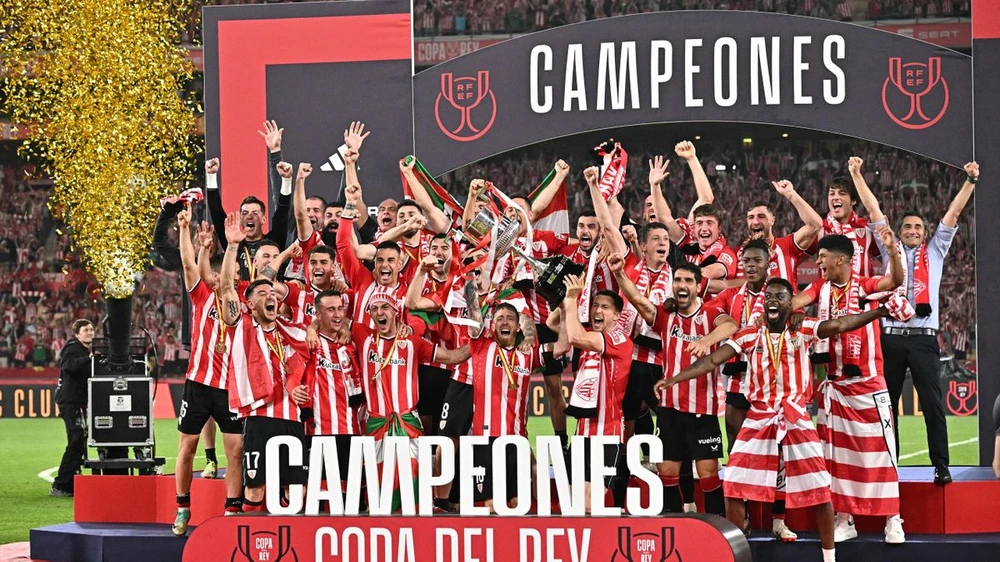 Bilbao giành chức vô địch Cúp Nhà Vua Tây Ban Nha. (Nguồn: Getty Images)