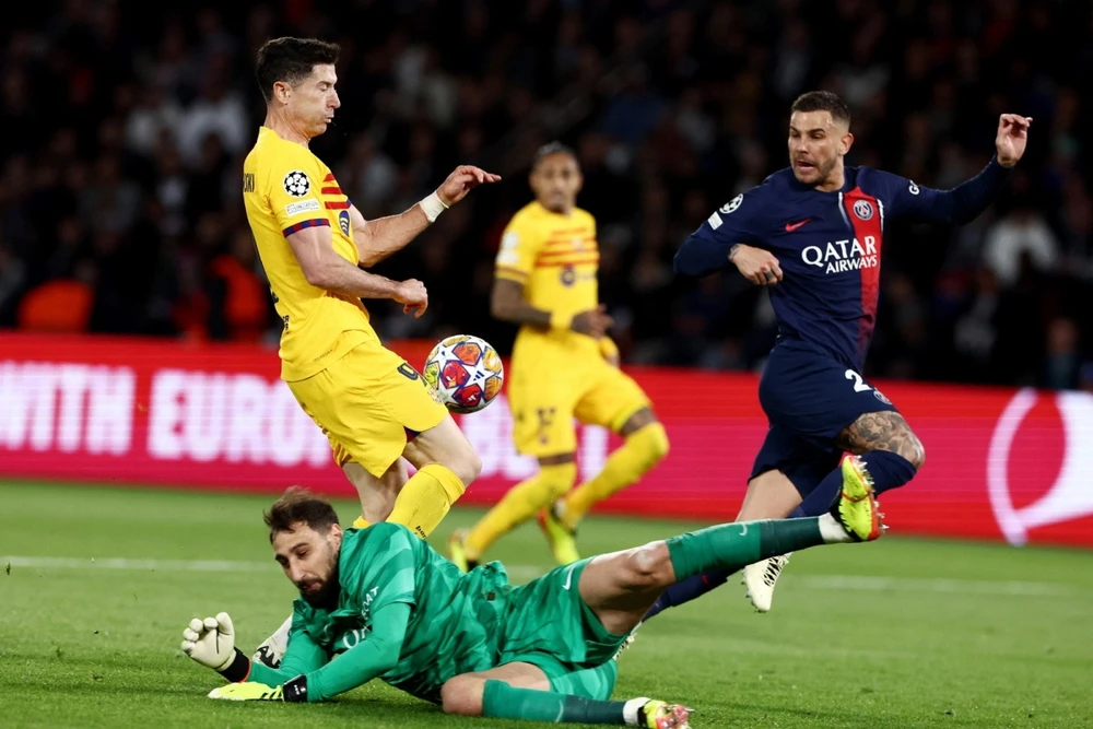 PSG liệu có thể ngược dòng trước Barcelona để giành quyền đi tiếp? (Nguồn: Getty Images)
