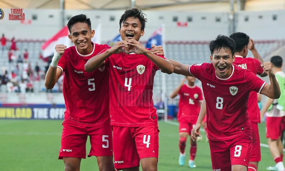 U23 Indonesia quyết giành vé dự Olympic. (Nguồn: AFC)