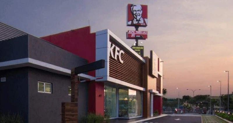 Một cửa hàng KFC ở Malaysia đóng cửa. (Nguồn: thestar)