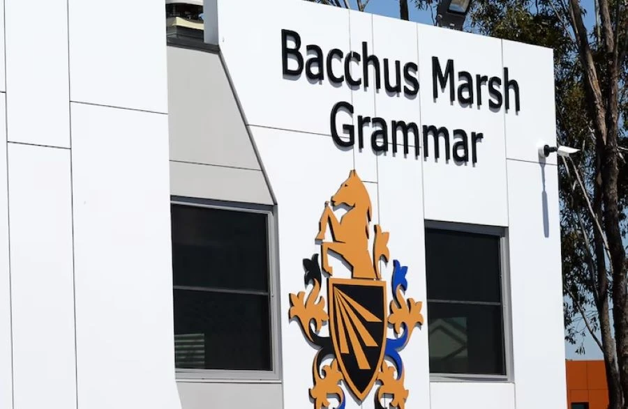 Trường Bacchus Marsh Grammar (bang Victoria). (Nguồn: News)