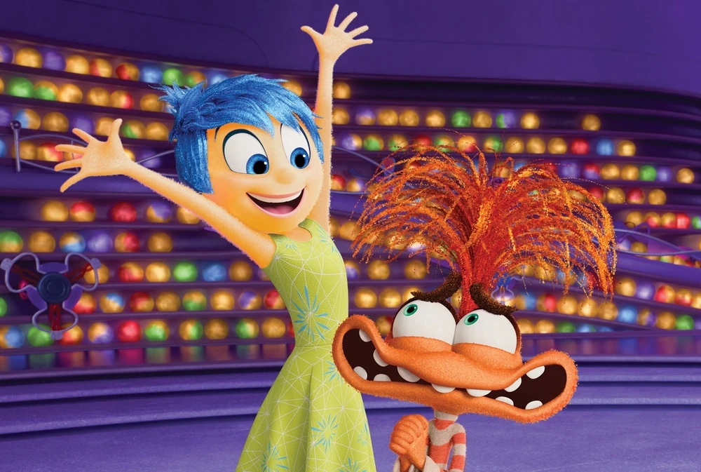 Một cảnh trong phim "Inside Out 2." (Nguồn: Disney)