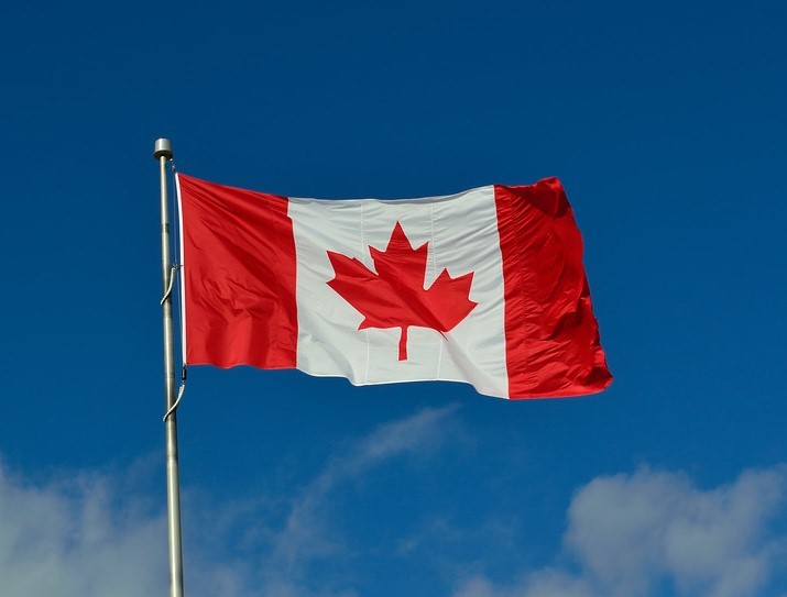 Quốc kỳ Canada.