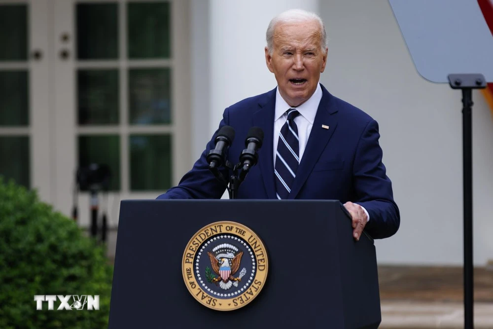 Tổng thống Mỹ Joe Biden. (Ảnh: THX/TTXVN)