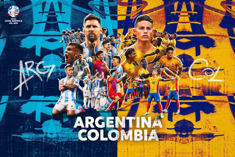 Argentina hay Colombia sẽ giành chức vô địch Copa America 2024? (Nguồn: Copa America)