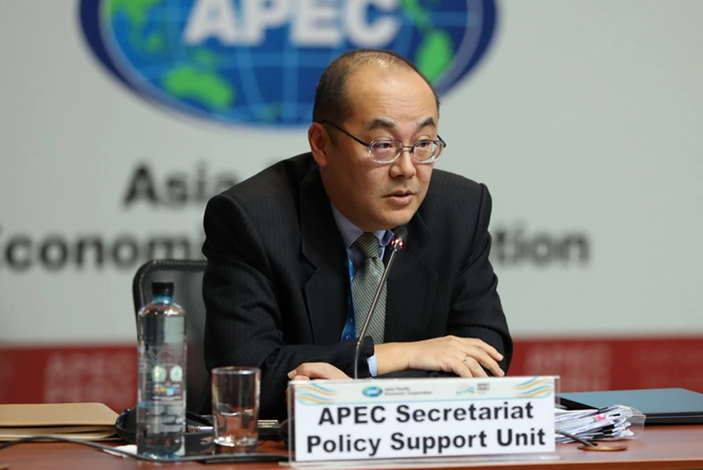 Ông Carlos Kuriyama, Giám đốc Đơn vị hỗ trợ chính sách APEC. (Nguồn: apec)