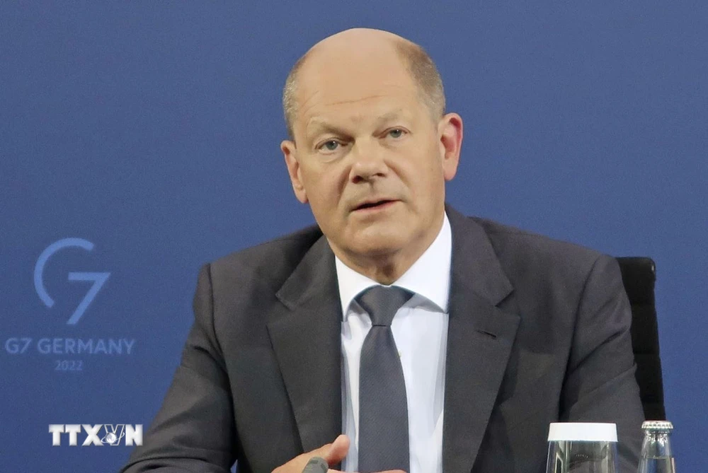 Thủ tướng Đức Olaf Scholz. (Ảnh: Kyodo/TTXVN)