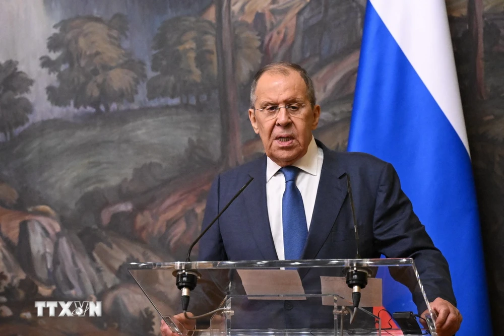 Ngoại trưởng Nga Sergei Lavrov. (Ảnh: AFP/TTXVN)