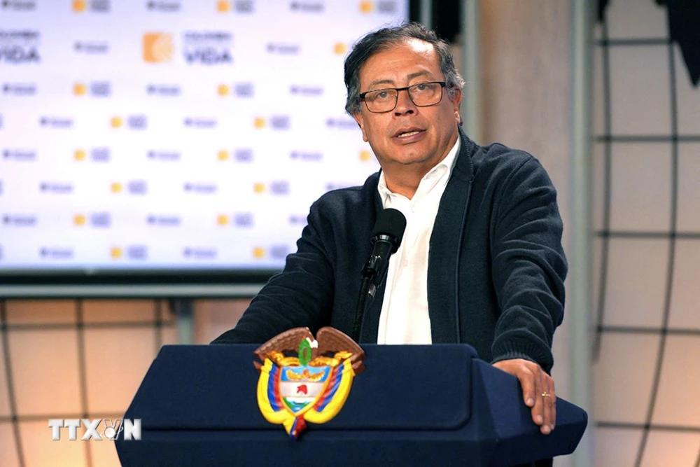 Tổng thống Colombia Gustavo Petro. (Ảnh: AFP/TTXVN)