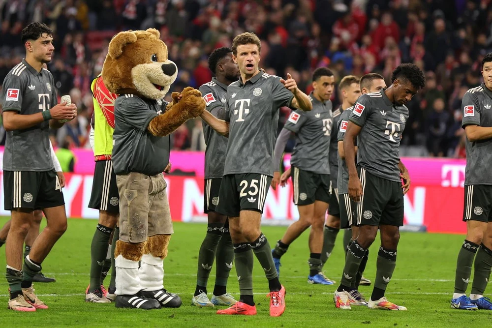 Bayern trải qua trận thứ tư liên tiếp không thắng trước Leverkusen. (Nguồn: Getty Images)