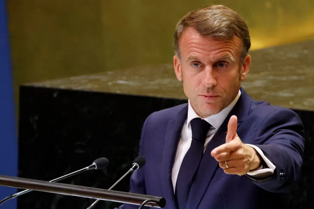 Tổng thống Pháp Emmanuel Macron. (Nguồn: AFP/Getty Images)