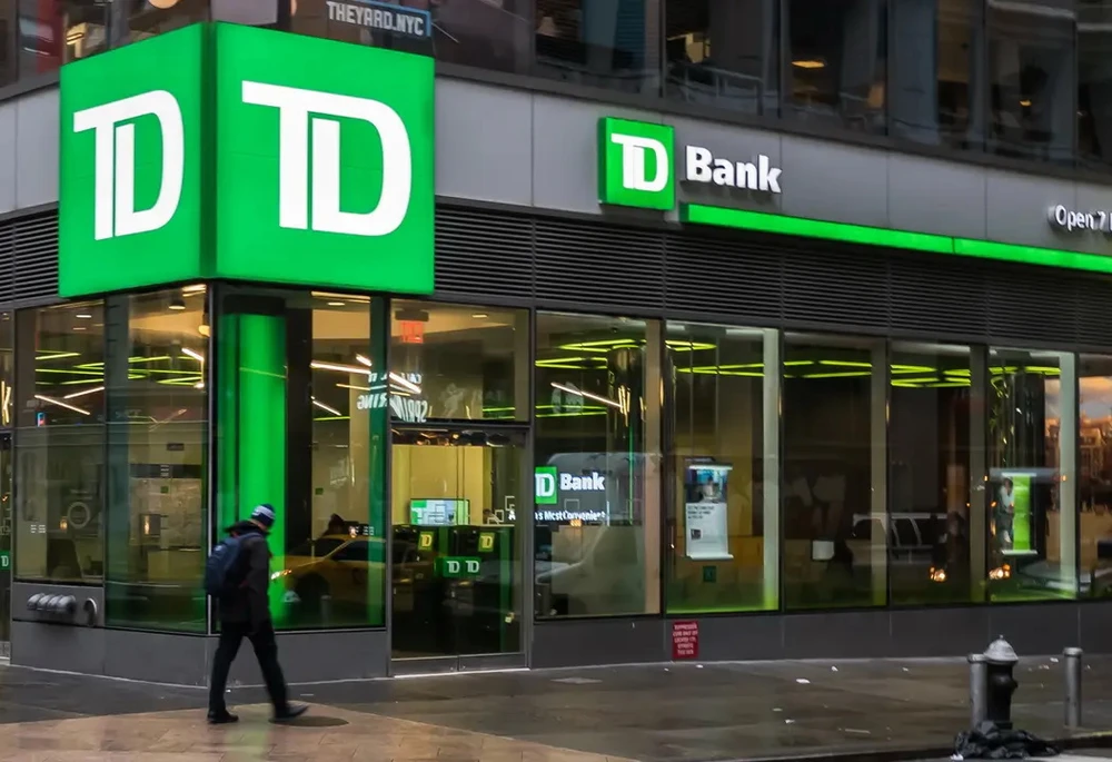 TD Bank đồng ý nộp phạt hơn 3 tỷ USD vì đã không có biện pháp giám sát chặt chẽ các giao dịch đáng ngờ. (Nguồn: Shutterstock)