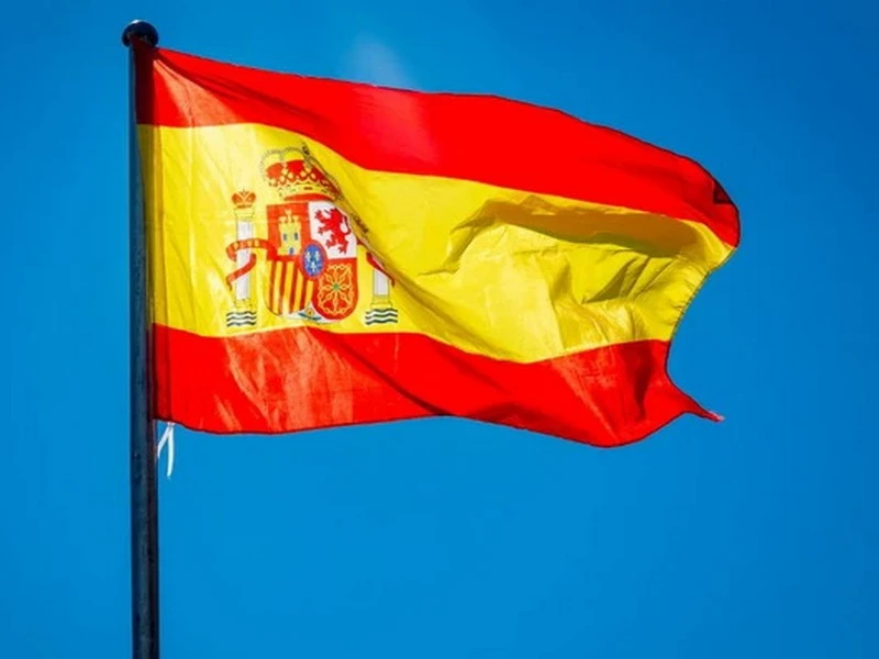 Quốc kỳ Tây Ban Nha. (Nguồn: spainonline)