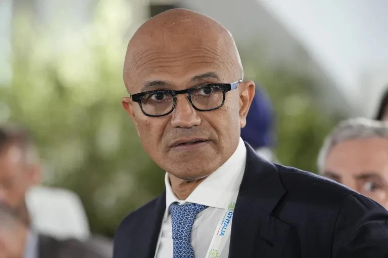 CEO Satya Nadella của tập đoàn công nghệ Microsoft. (Nguồn: AP)