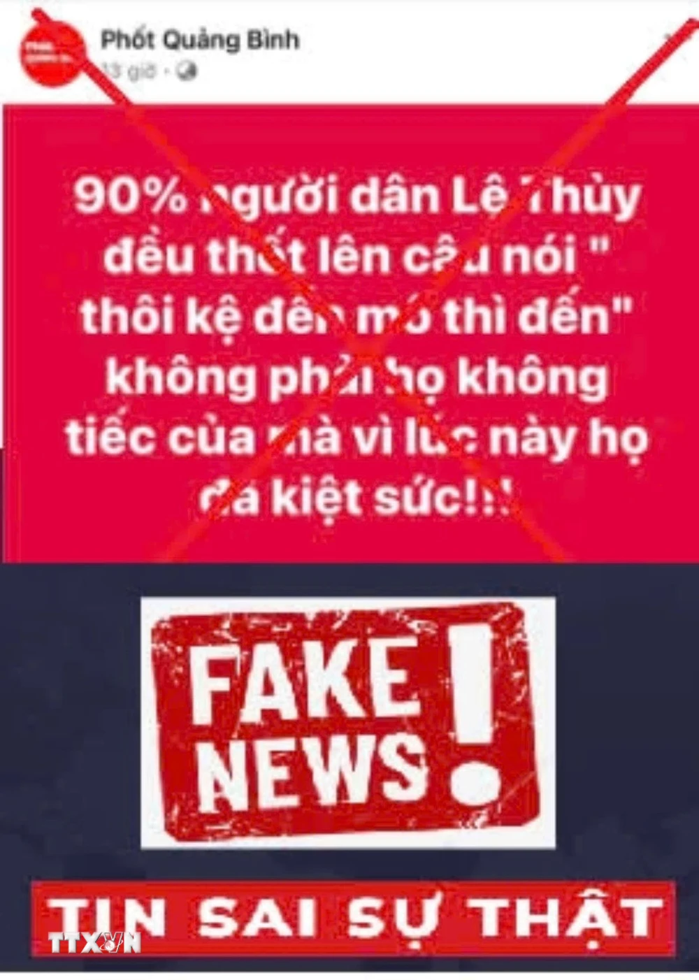 Xử lý nghiêm các trường hợp đăng tải thông tin sai sự thật về tình hình mưa lũ- Ảnh 2.