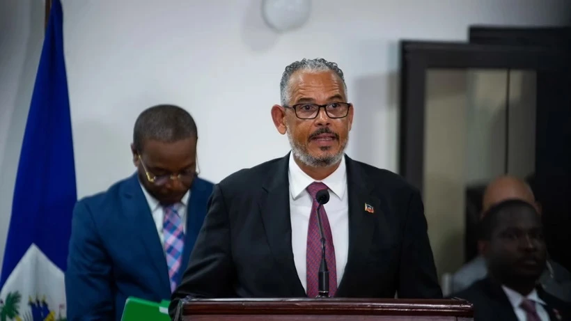 Tân Thủ tướng Haiti Alix Didier Fils-Aimé. (Ảnh: AFP)