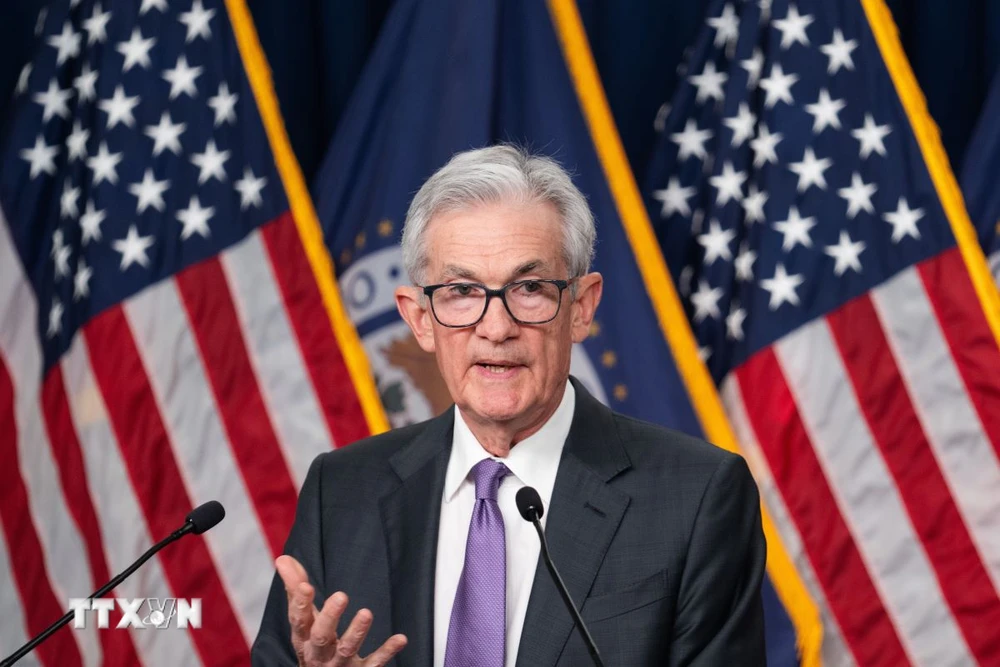 Chủ tịch Fed Jerome Powell. (Ảnh: THX/TTXVN)