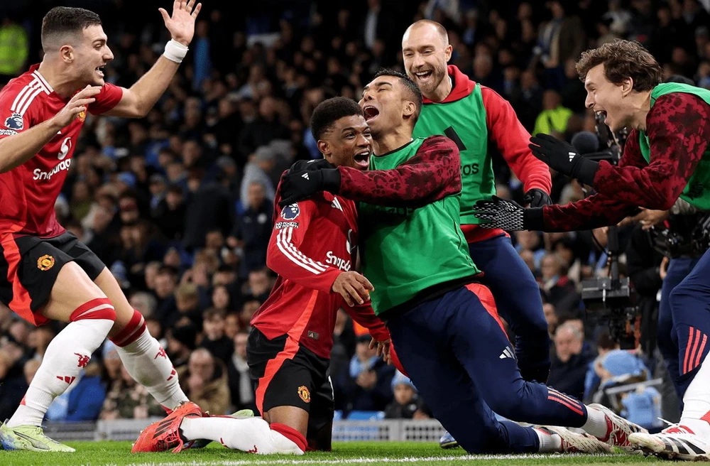 Diallo rực sáng giúp M.U đánh bại Man City. (Nguồn: Getty Images)