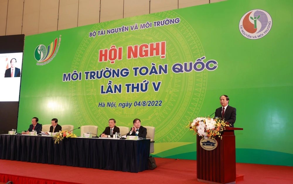 Phó Thủ tướng Lê Văn Thành phát biểu tại hội nghị. (Nguồn ảnh: TTXVN)