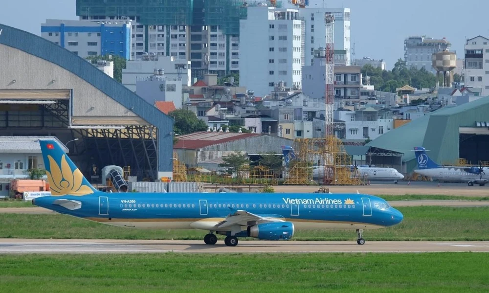 Máy bay của Vietnam Airlines sẽ được khai thác đến Busan. (Ảnh: Đức Anh)