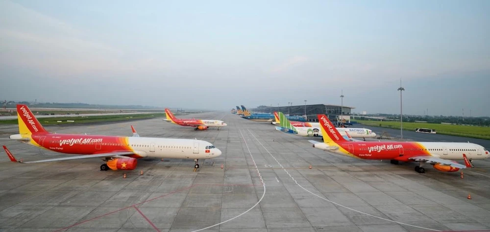 Một số đường bay nội địa sẽ được khai thác từ ngày 10/10 tới. (Ảnh: CTV/Vietnam+)