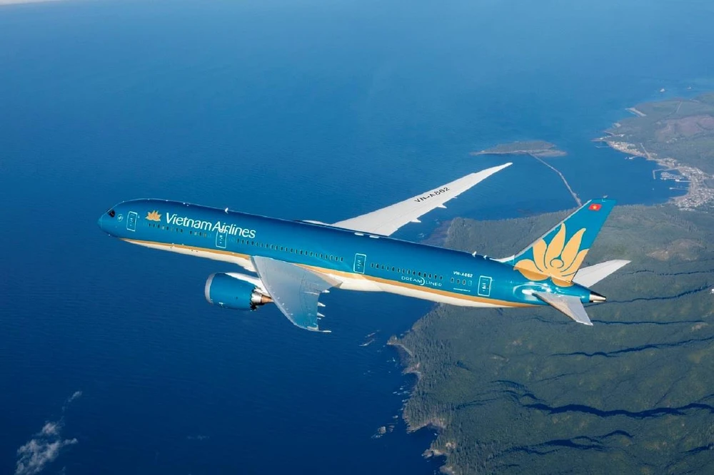 Dòng máy bay thân rộng là Boeing 787 và Airbus A350 sẽ được Vietnam Airlines khai thác chuyến bay đến châu Âu. (Ảnh: CTV/Vietnam+)
