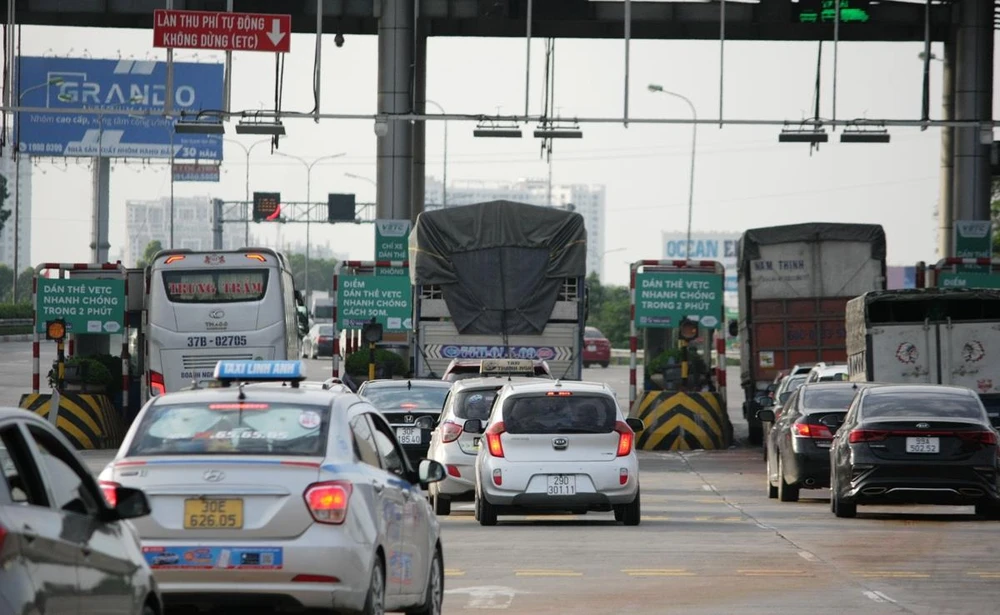 Thu phí cao tốc do Nhà nước đầu tư sẽ tạo nguồn lực tài chính để đầu tư xây dựng mới các cao tốc khác. (Ảnh: Việt Hùng/Vietnam+)