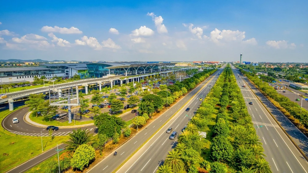 Cảng Hàng không Quốc tế Nội Bài chính thức lần thứ 6 có mặt trong top 100 sân bay tốt nhất thế giới. (Ảnh: PV/Vietnam+)